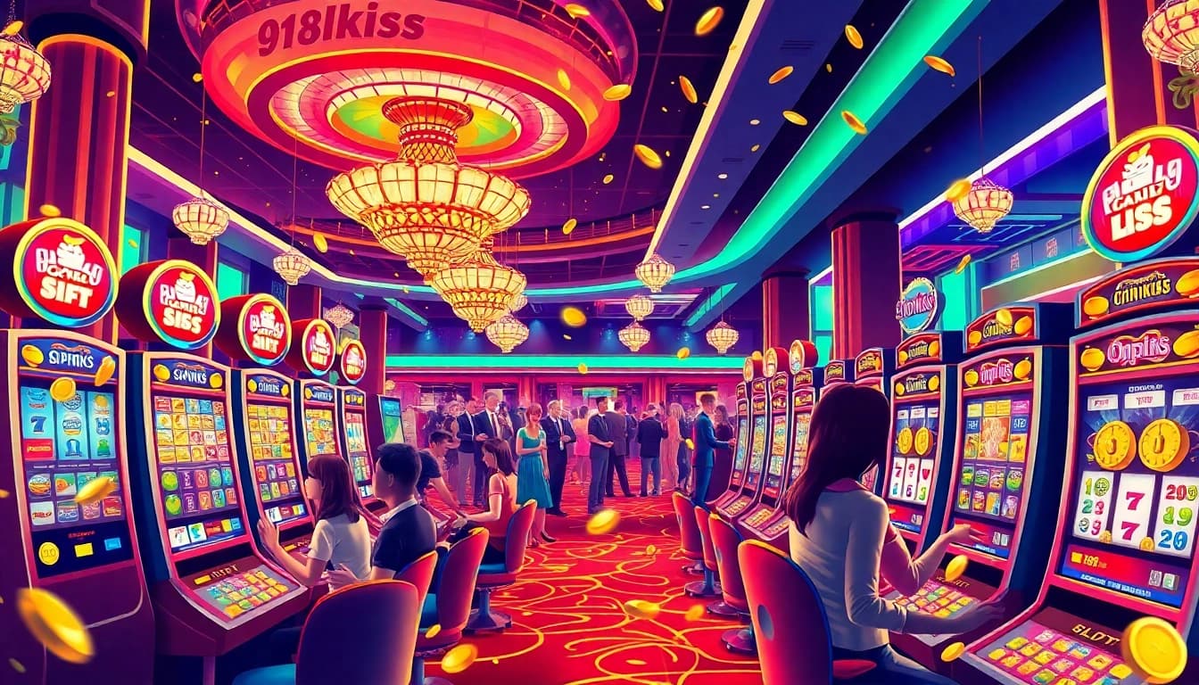 เล่นสล็อต 918kiss slot ในคาสิโนออนไลน์ให้สนุกและปลอดภัย