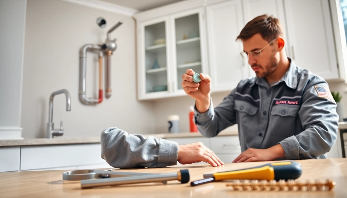 Delivering whole house repiping services Clearwater FL in a modern kitchen setting.