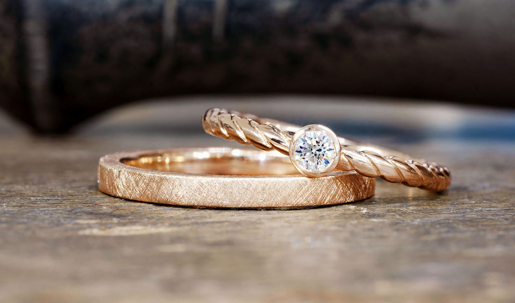 Exquisite Roségold-Diamantring | Cervin Blanc