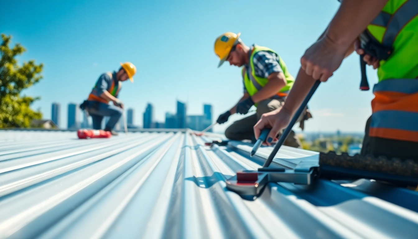 Enhance your property with quality metal roofing in Toronto, showcasing skilled installation.
