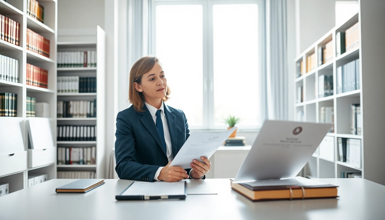 Efficient Betriebsrat Beratung durch einen Fachanwalt in einem modernen Büro.