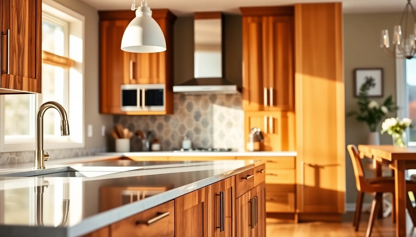 Cabinet Refacing Saint Petersburg FL enhances a modern kitchen with stylish cabinetry details.
