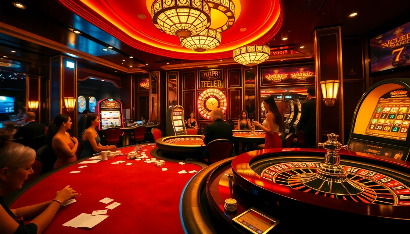 Experience the excitement of gambling at 7upbet with vibrant casino action and luxury.