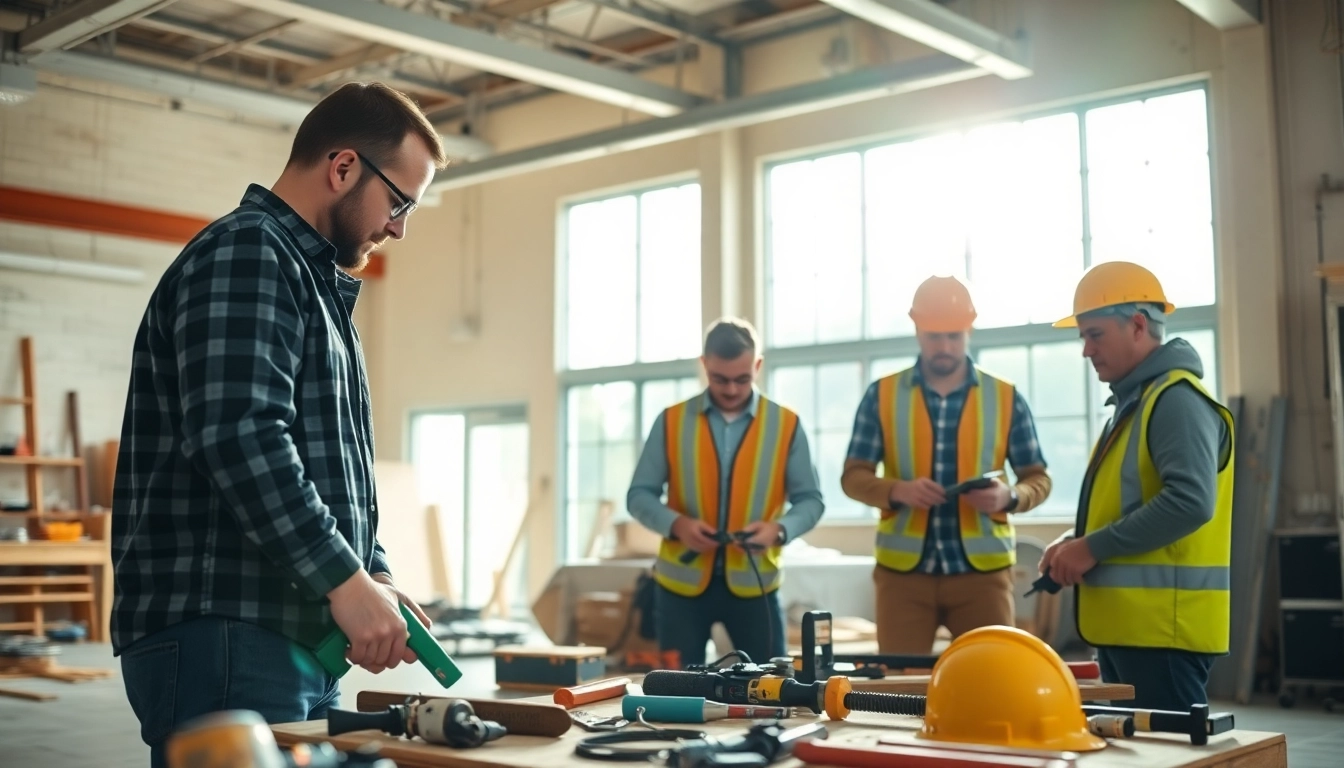 Boost skills through construction training while engaging in hands-on learning with professional guidance.