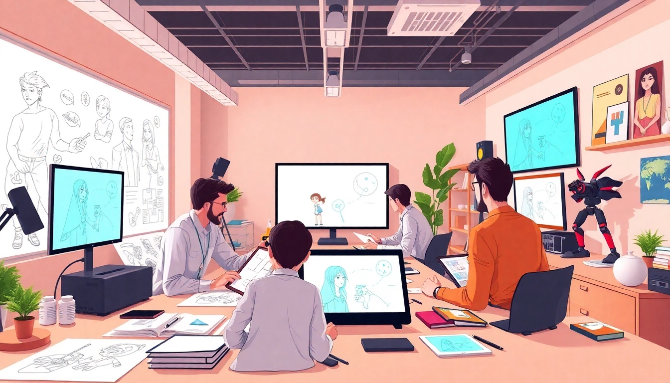 Animationsagentur bietet kreative Lösungen für fesselnde Animationen.