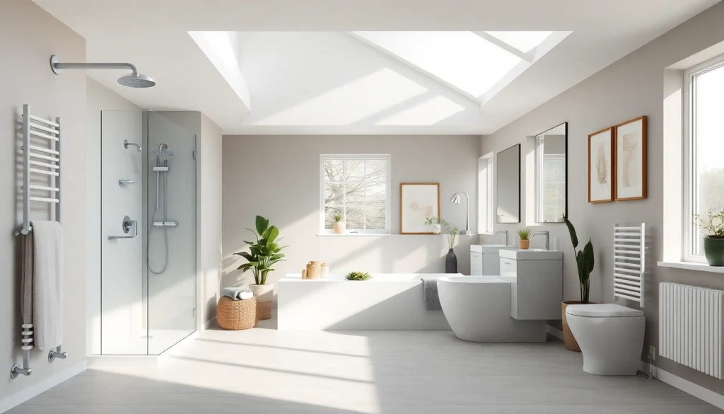 Erkunden Sie die eleganten sonni sanitär Produkte in einem modernen Badezimmer-Design.