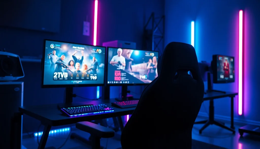 Menampilkan hakimi4d alternatif game dalam setup gamer modern yang dinamis dan futuristik.