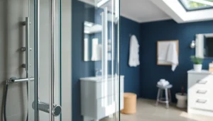 Ansicht von Produkten der sonni sanitär GmbH in einem modernen Badezimmer.