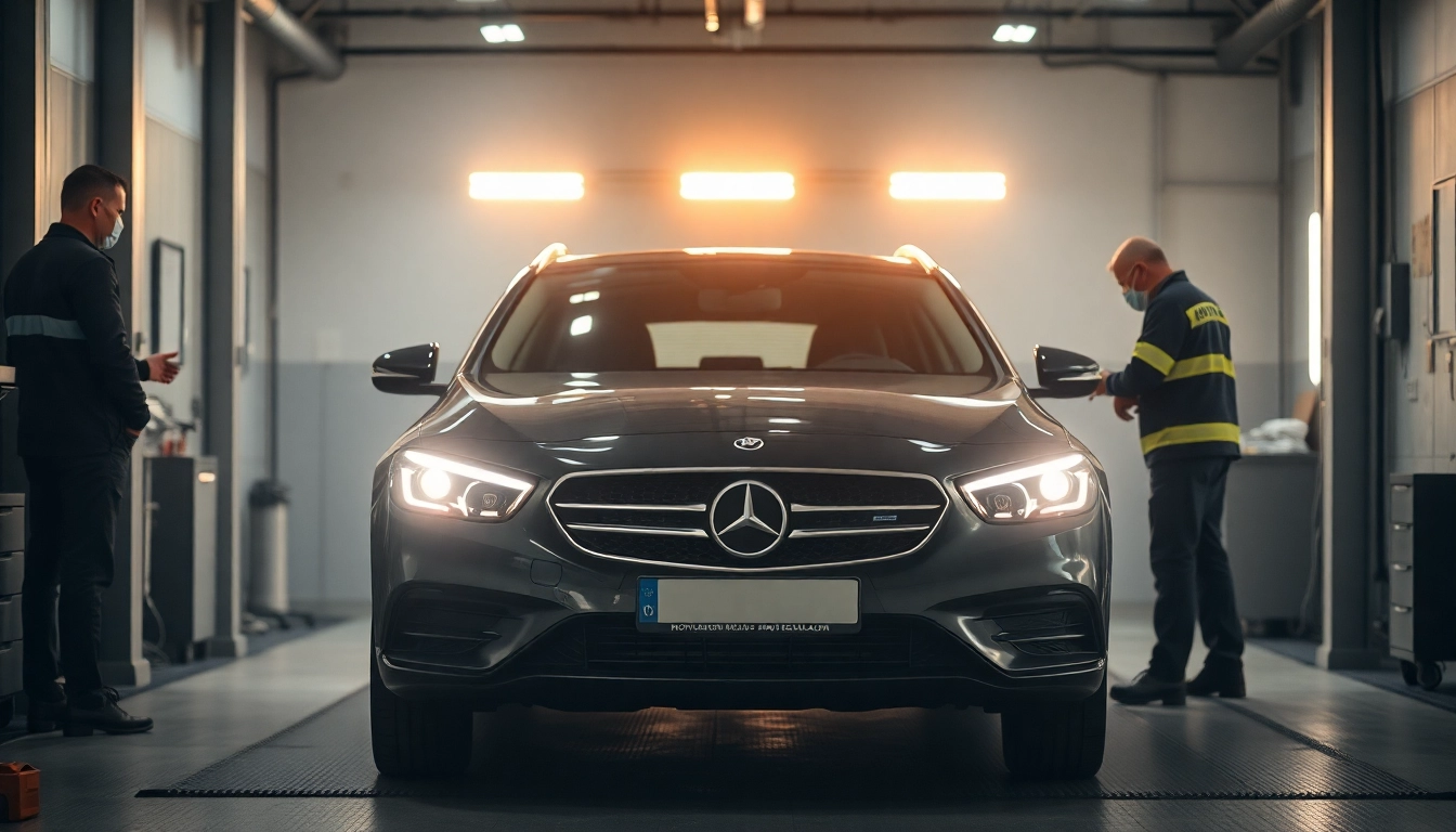 Gutachten Auto Aachen: Ein zertifizierter Gutachter bewertet ein Fahrzeug in Aachen unter natürlichem Licht.