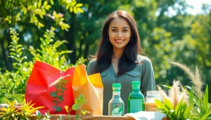 Showcasing sustainability insights from https://www.unsustainablemagazine.com through vibrant eco-friendly products.