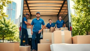 Reliable Toronto moving company showcasing experienced movers loading a truck efficiently.