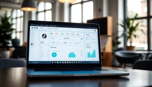 Enhance your TikTok SMM panel with effective strategies shown on a vibrant digital dashboard.