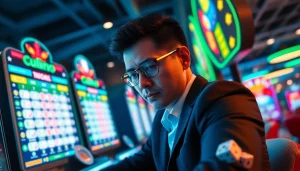 Judi togel online yang seru memperlihatkan pemain terlibat dalam permainan di kasino virtual.