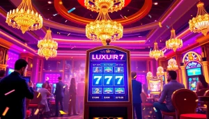 Menggandeng pengalaman menyenangkan dengan luxury777 slot di lingkungan kasino glamor.
