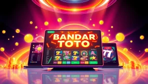 Menampilkan bandar toto dengan antarmuka permainan modern dan fitur memikat.