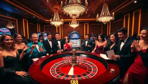 Experience the thrill of roulette at https://s88.works/ with excited gamblers and vibrant casino atmosphere.