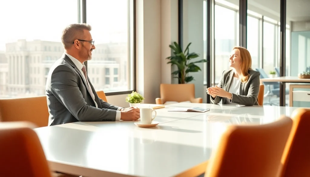 Engaging session with a business coach Los Angeles, emphasizing effective strategy and growth.