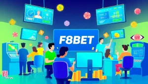 Players enjoying the exciting F8BET gaming experience with diverse betting options.