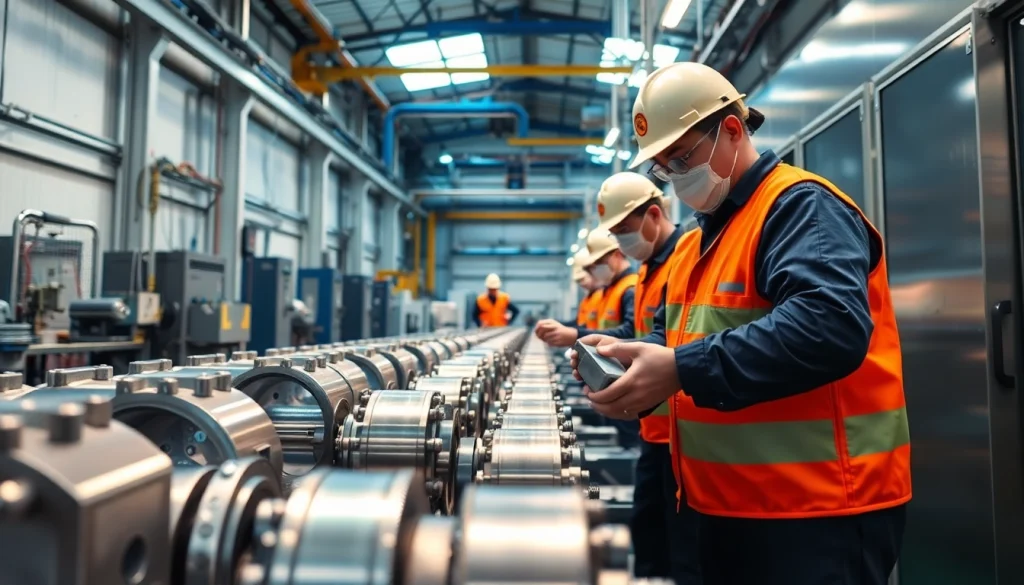 Zinc nickel plating Malaysia facility showcasing advanced electroplating process and professional atmosphere.