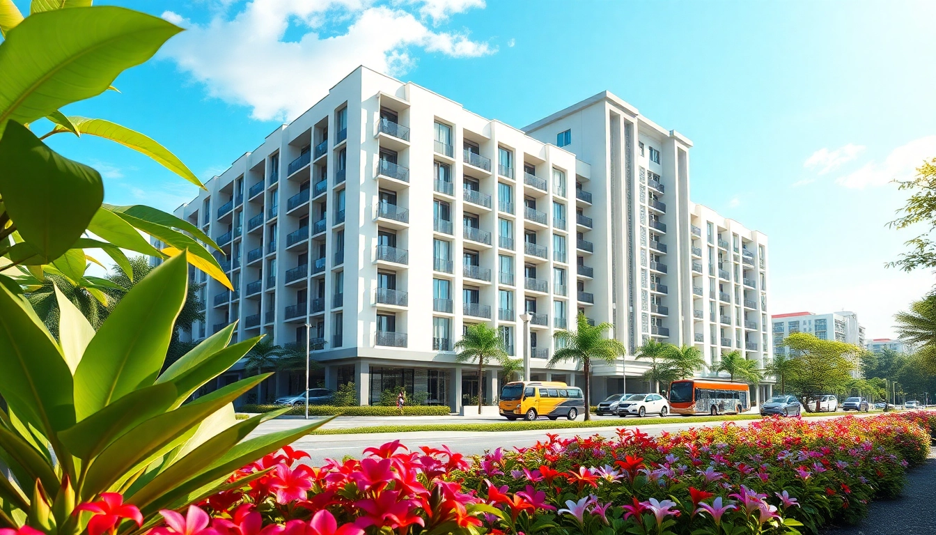 Stunning view of Tampines St 95 EC highlighting the modern architecture and lush surroundings.