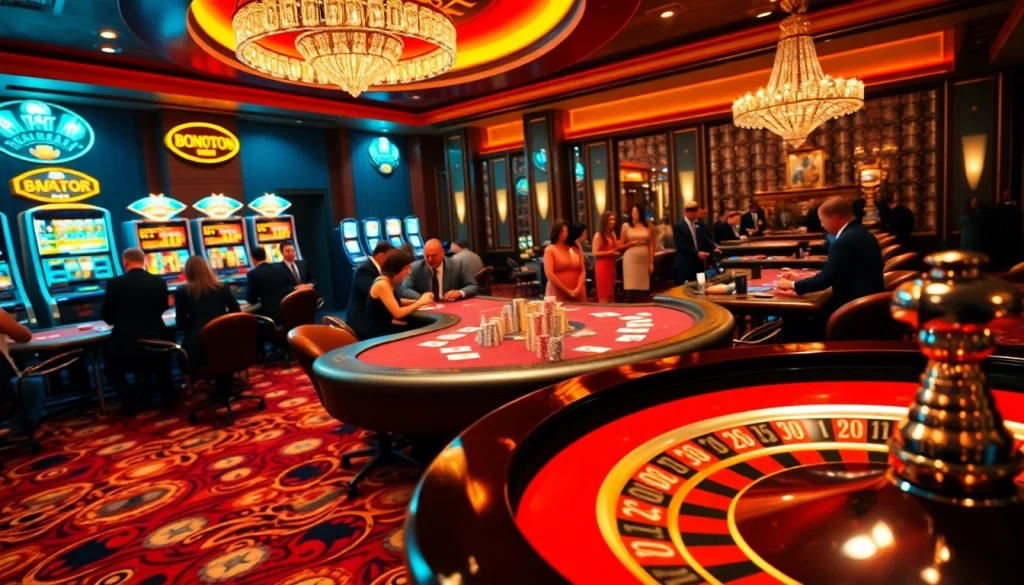 Nonton film Indoxxi at an exhilarating casino table with vibrant games and engaging players.