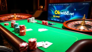 Experience high-stakes gaming at https://okwin68.net/ with vibrant casino elements and rich visuals.