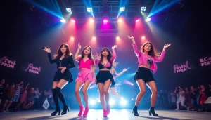 Catch up on Blackpink news with BLACKPINK performing electrifyingly on stage.