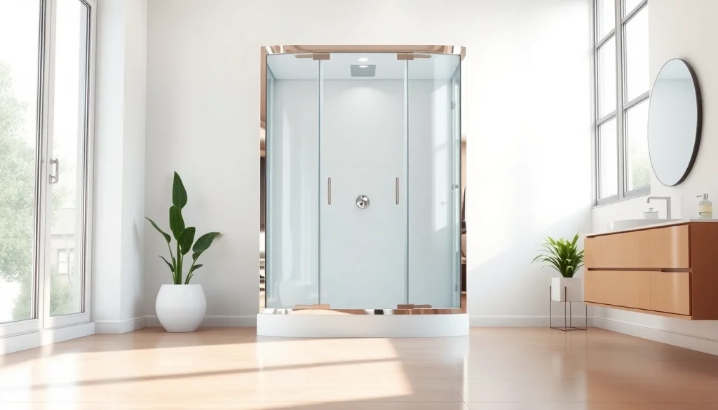 Erleben Sie die moderne sonni Duschkabine 80x80 in stylischem Badezimmer-Design.