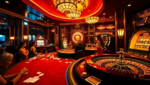 Experience the excitement of gambling at 7upbet with vibrant casino action and luxury.