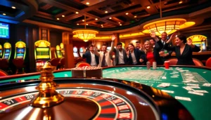 Rasakan momen kasino yang mendebarkan dengan roulette yang berwarna-warni dan mesin slot di jmacdonaldphoto.com