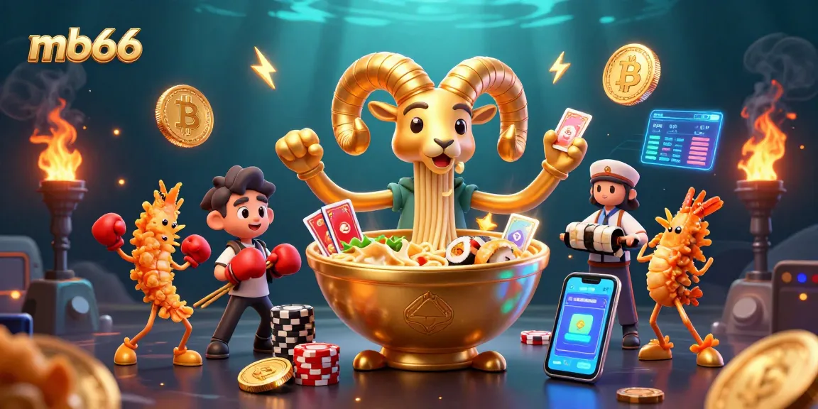 Engage in immersive gameplay at mb66 with vibrant characters and crypto-themed elements.