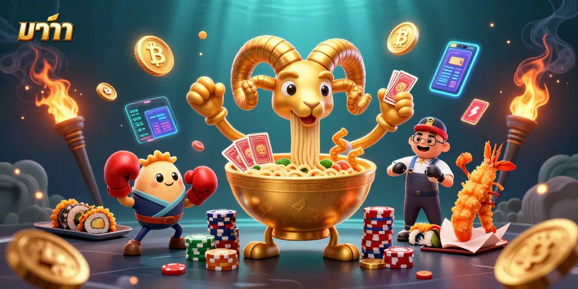 Experience the excitement of บาคาร่า with a vibrant 3D casino scene featuring character interactions and dynamic elements.