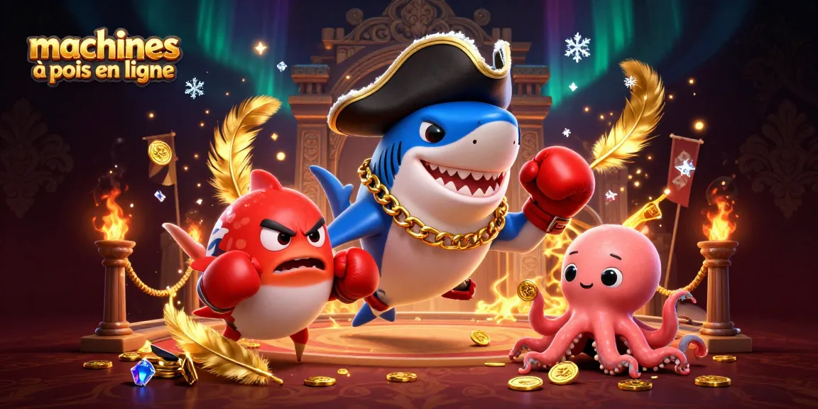 Découvrez les machines à sous en ligne avec des poissons animés et des éléments de casino captivants.